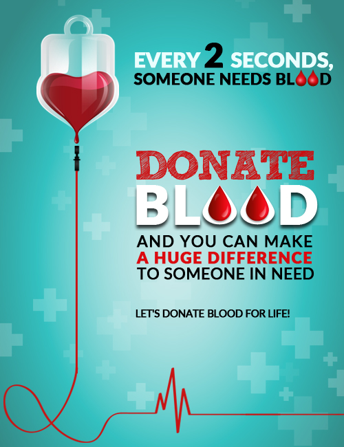 Download Free Blood Donation Posters for Print & Facebook